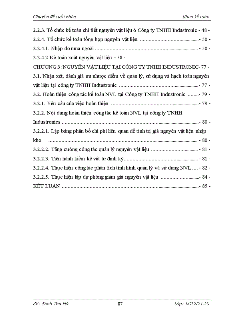 image for page Hoàn thiện kế toán nguyên vật liệu ở công ty TNHH Industronic