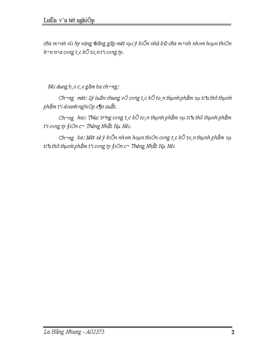 image for page Kế toán hạch toán thành phẩm và tiêu thụ thành phẩm tại công ty Điện cơ Thống Nhất Hà Nội