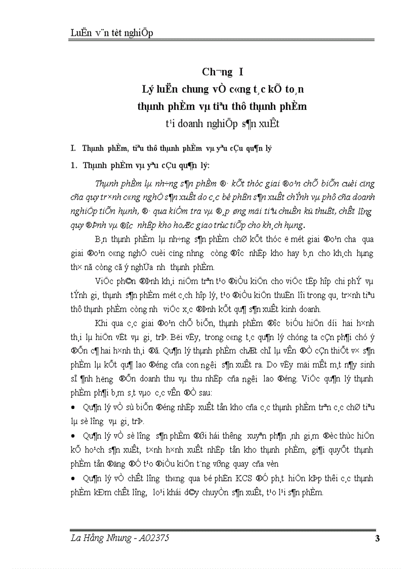 image for page Kế toán hạch toán thành phẩm và tiêu thụ thành phẩm tại công ty Điện cơ Thống Nhất Hà Nội