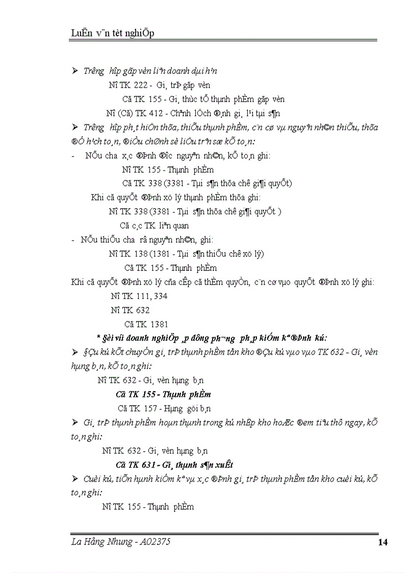 image for page Kế toán hạch toán thành phẩm và tiêu thụ thành phẩm tại công ty Điện cơ Thống Nhất Hà Nội