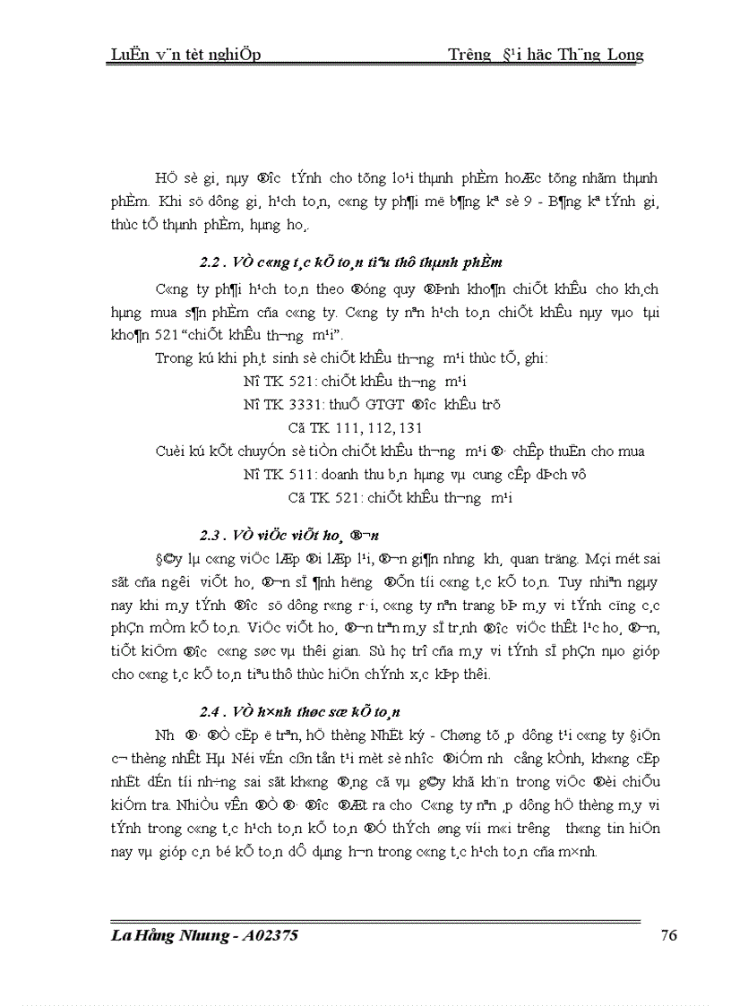 image for page Kế toán hạch toán thành phẩm và tiêu thụ thành phẩm tại công ty Điện cơ Thống Nhất Hà Nội
