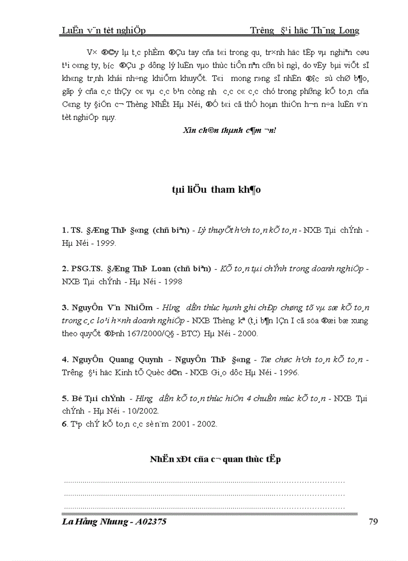 image for page Kế toán hạch toán thành phẩm và tiêu thụ thành phẩm tại công ty Điện cơ Thống Nhất Hà Nội