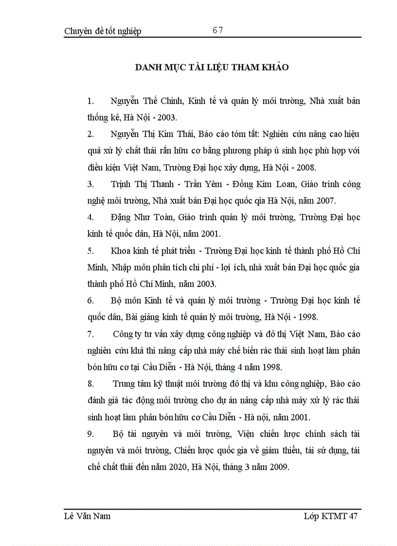 image for page Đánh giá hiệu quả hoạt động của nhà máy xử lý rác thải sinh hoạt làm phân bón hữu cơ Cầu Diễn Hà Nội 1