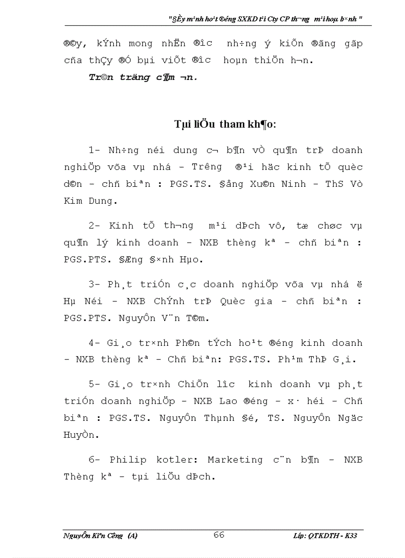 image for page Đẩy mạnh hoạt động sản xuất kinh doanh tại Công cổ phần Thương mại Hoà bình 1