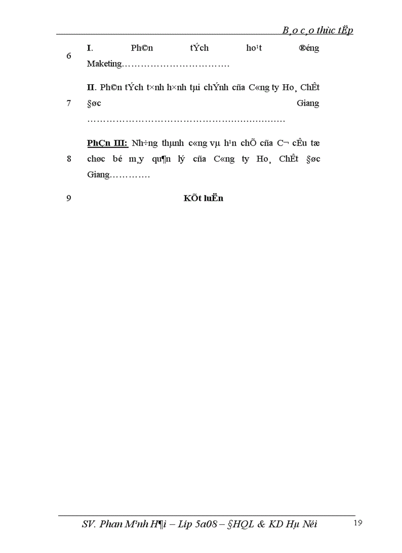 image for page Phân tích một số hoạt động SXKD của Công ty