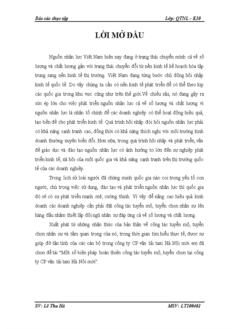 image for page Một số biện pháp hoàn thiện công tác tuyển mộ tuyển chọn tại công ty CP vận tải taxi Hà Nội mới