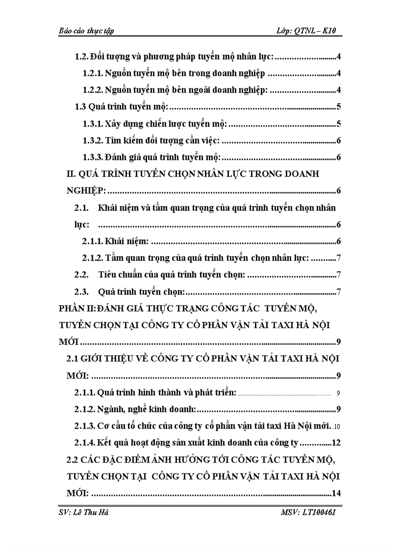 image for page Một số biện pháp hoàn thiện công tác tuyển mộ tuyển chọn tại công ty CP vận tải taxi Hà Nội mới