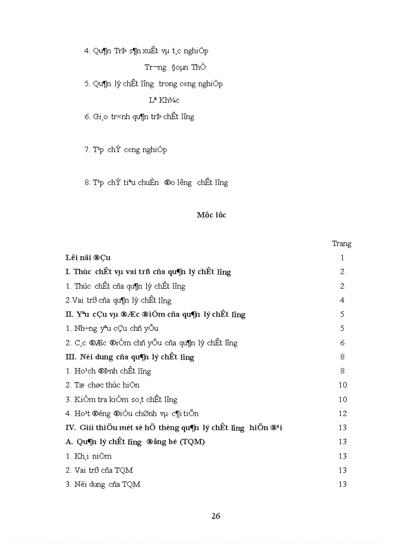 image for page Một số vấn đề về quản lý chất lượng trong các doanh nghiệp công nghiệp 1