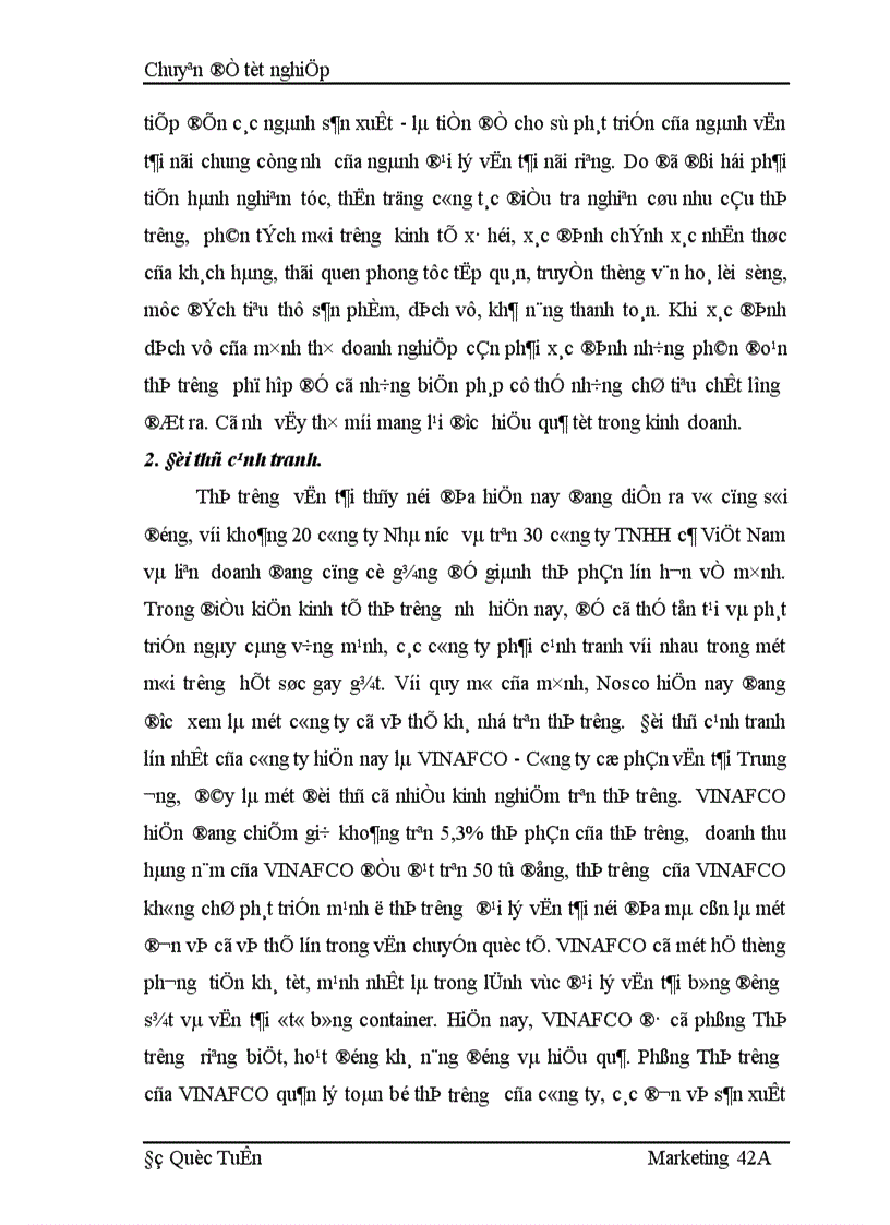 image for page Phân tích các cơ hội thị trường vận chuyển hàng khô hàng bách hóa đa năng bằng đường thủy nội địa của công ty vận tải thuỷ Bắc Nosco 1