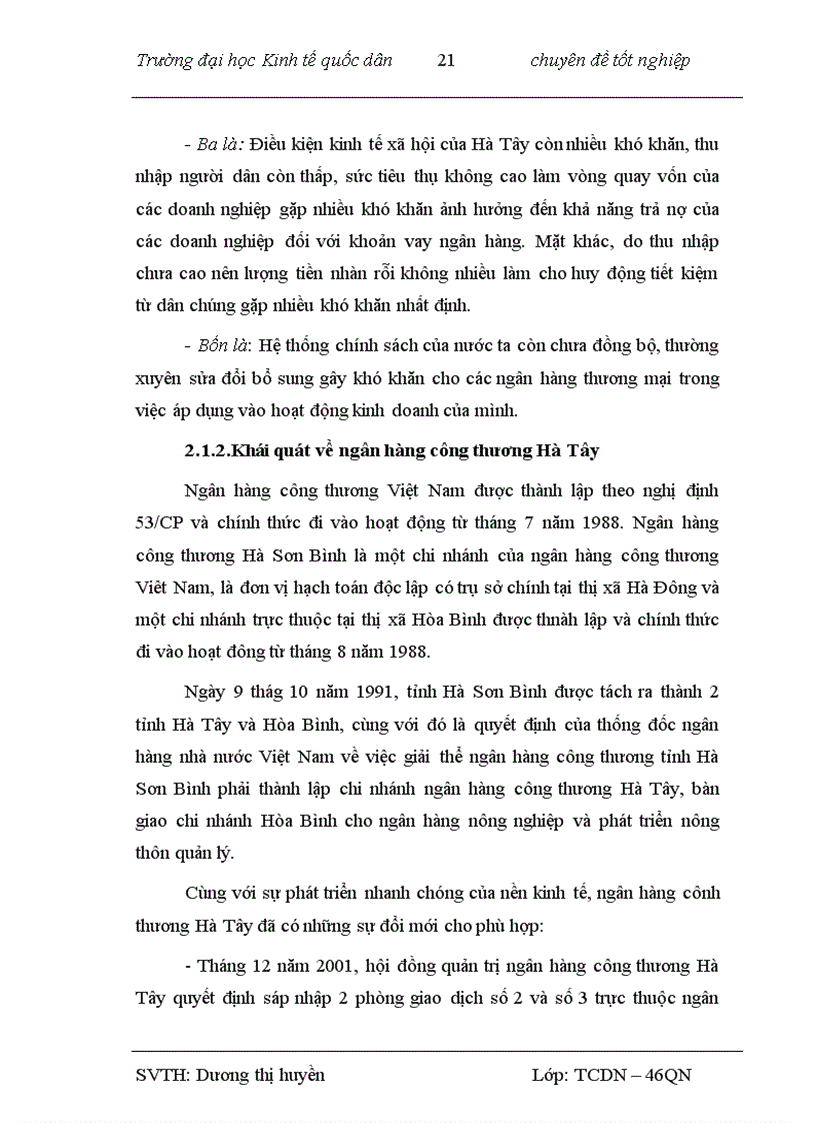 image for page Tăng cường huy động vốn tại chi nhánh Ngân hàng Công Thương Hà Tây 1