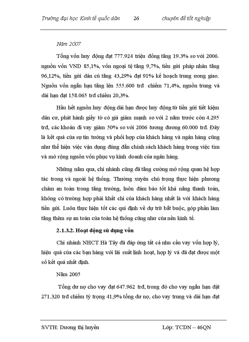 image for page Tăng cường huy động vốn tại chi nhánh Ngân hàng Công Thương Hà Tây 1