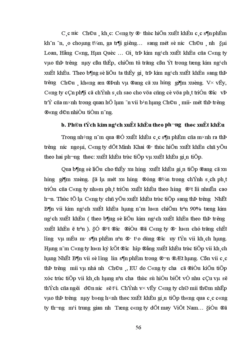 image for page Nghiên cứu thống kê tình hình xuất khẩu hàng dệt may 1