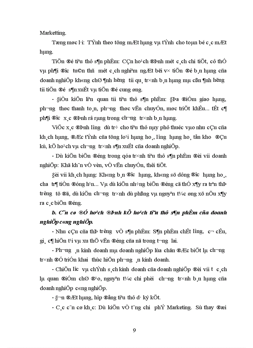 image for page Một số ý kiến hoàn thiện công tác tiêu thụ sản phẩm 1