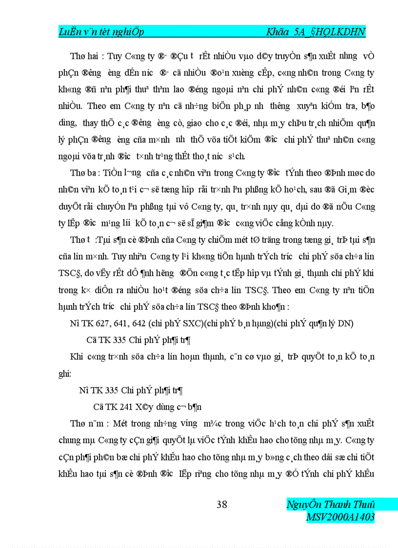 image for page thực trạng kế toán tập hợp chi phí sản xuất và tính giá thành sản phẩm nước sạch tại công ty cấp nước thái nguyên 1