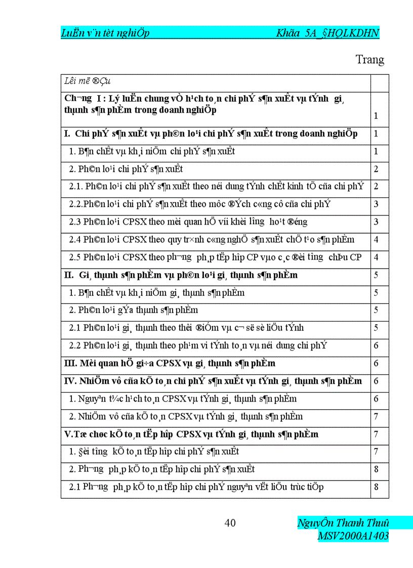 image for page thực trạng kế toán tập hợp chi phí sản xuất và tính giá thành sản phẩm nước sạch tại công ty cấp nước thái nguyên 1