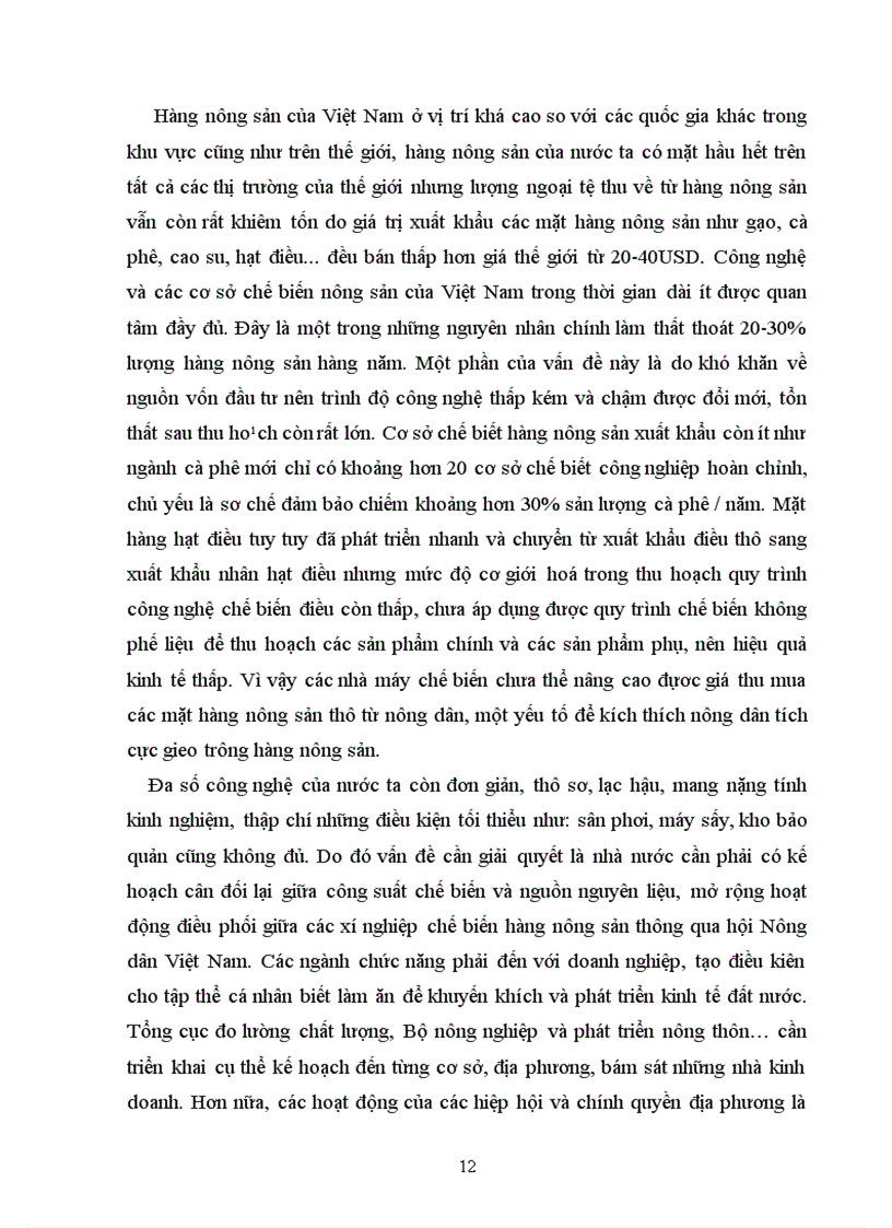 image for page Vai trò của thương hiệu trong việc nâng cao năng lực cạnh tranh của ngành nông sản Việt Nam 1