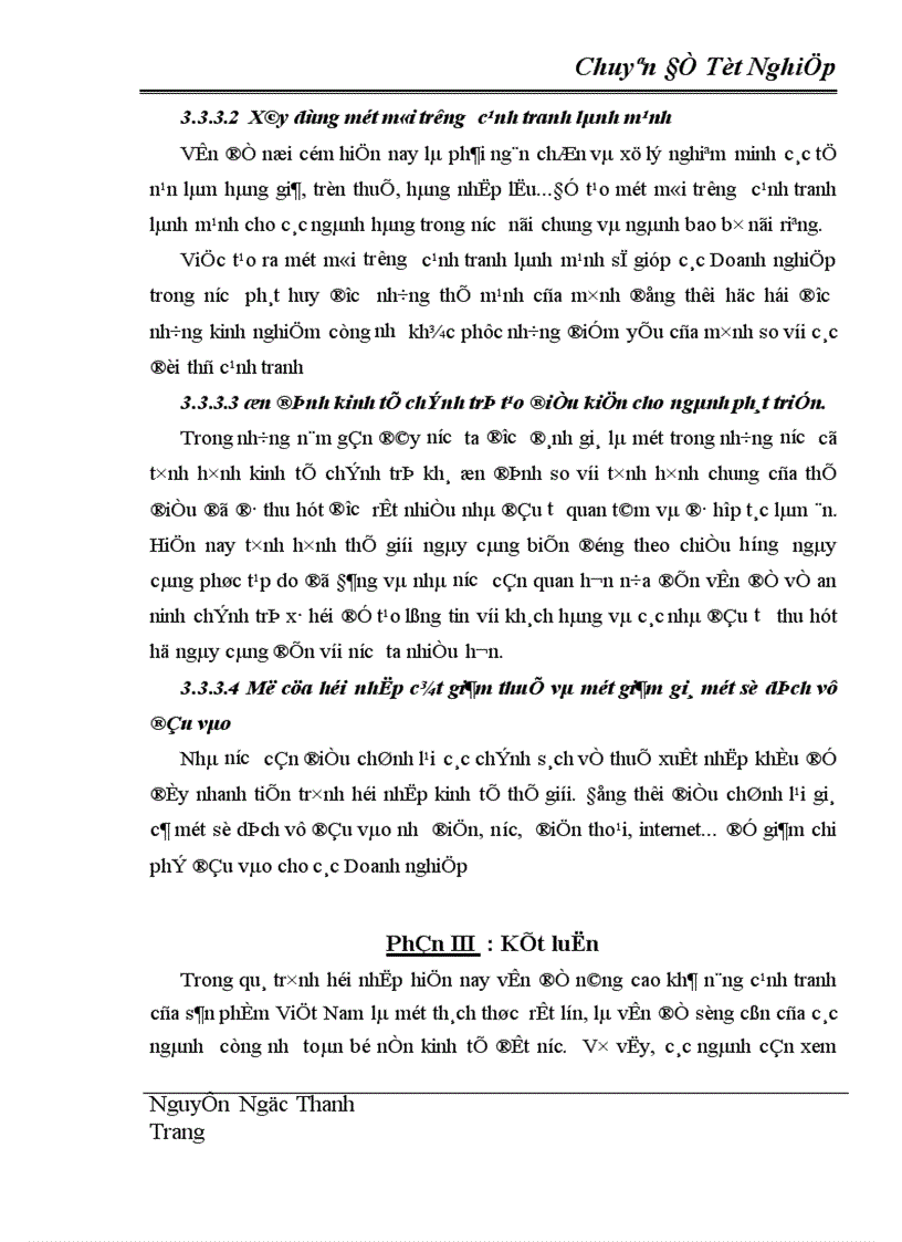 image for page Một số chính sách và giải pháp nâng cao khả năng cạnh tranh của mặt hàng bao bì của Việt Nam trong giai đoạn hiện nay