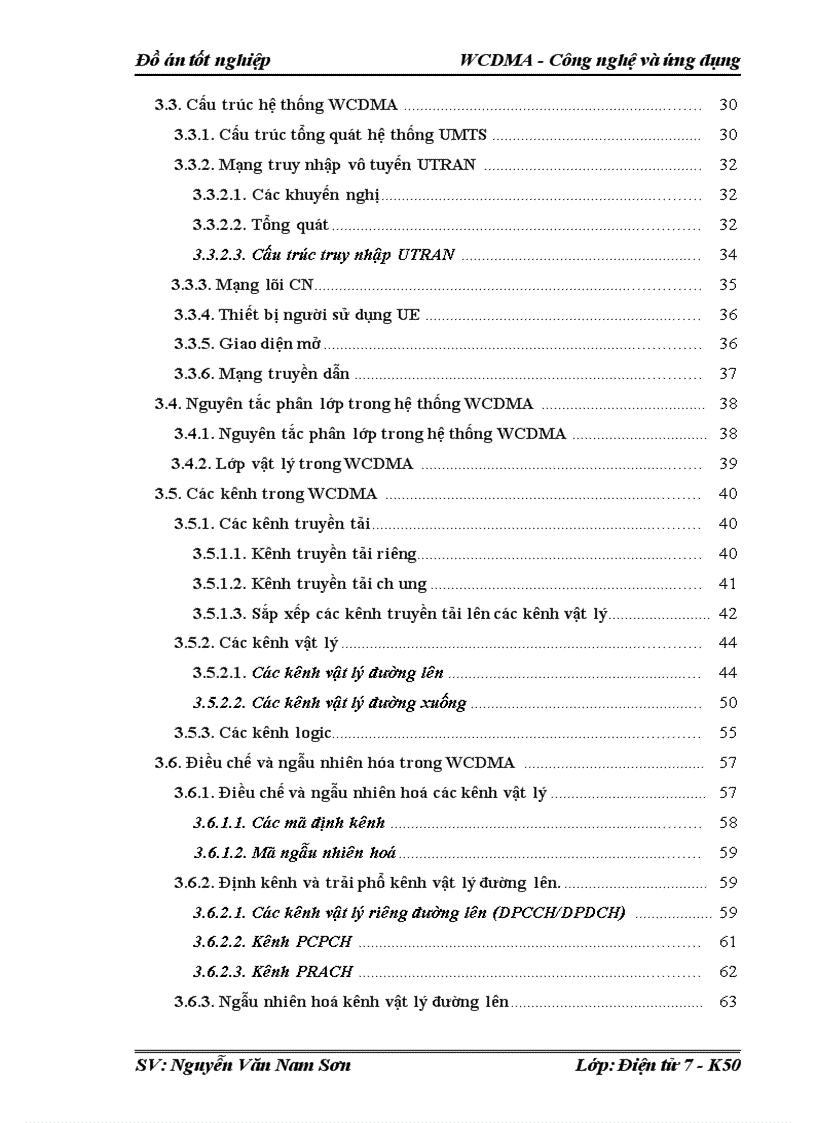 image for page WCDMA Công nghệ và ứng dụng Đồ án tốt nghiệp WCDMA Công nghệ và ứng dụng