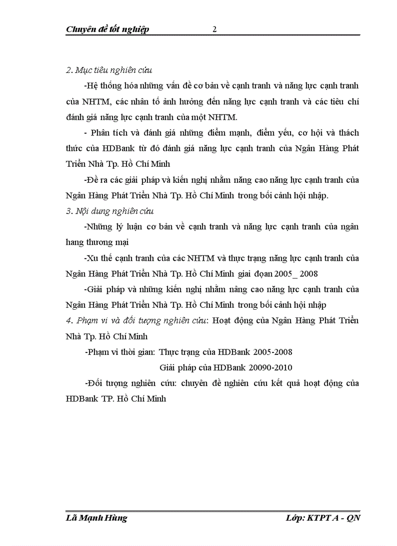image for page Giải pháp nâng cao năng lực cạnh tranh của Ngân Hàng Phát Triển Nhà Tp Hồ Chí Minh HDBank 1