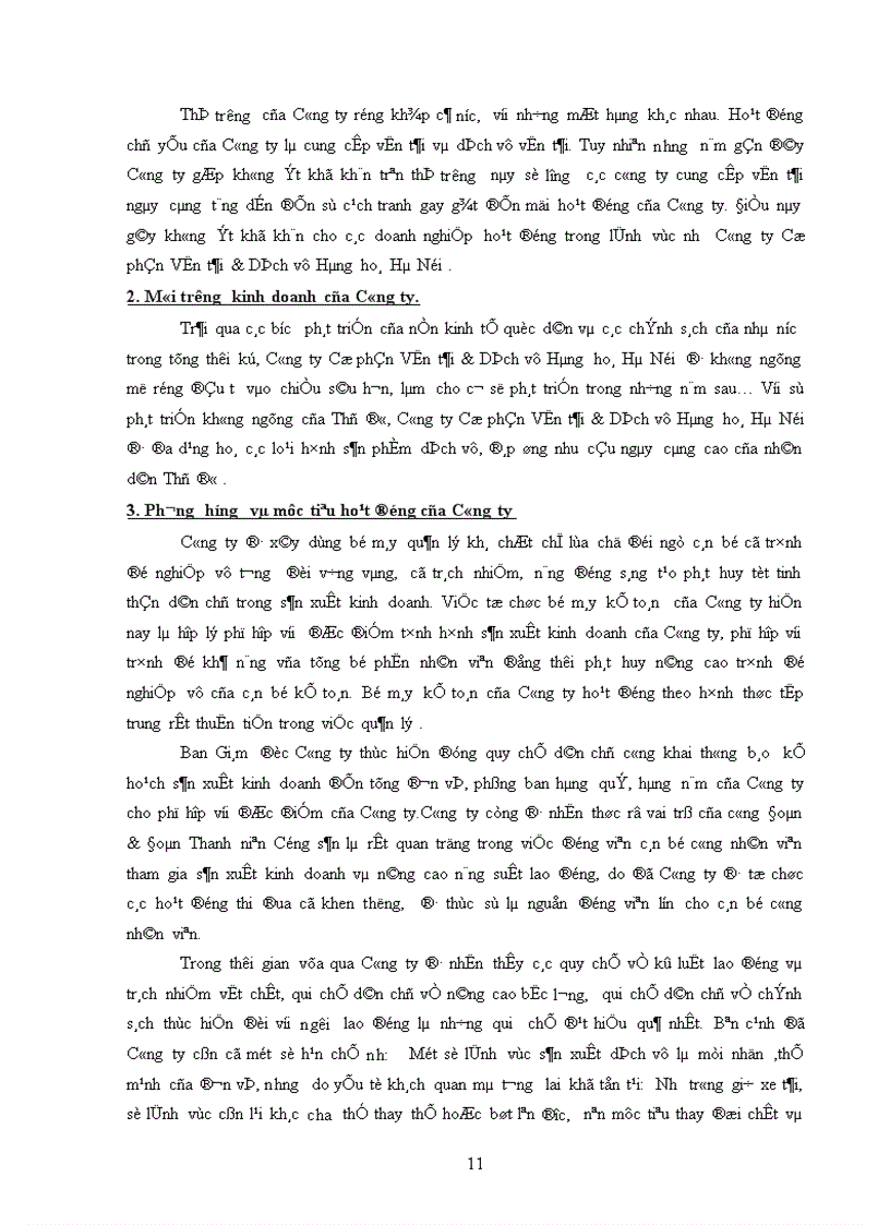 image for page Báo cáo thực tập tại Công ty Cổ phần Vận tải Dịch vụ Hàng hoá Hà Nội