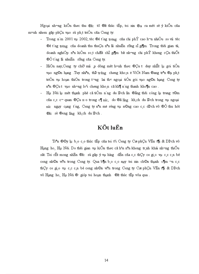 image for page Báo cáo thực tập tại Công ty Cổ phần Vận tải Dịch vụ Hàng hoá Hà Nội