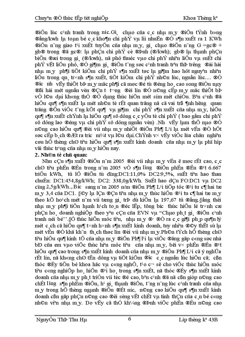 image for page Sử dụng phương pháp thống kê để phân tích hiệu quả hoạt động sản xuất kinh doanh của nhà máy nhiệt điện Phả Lại 1