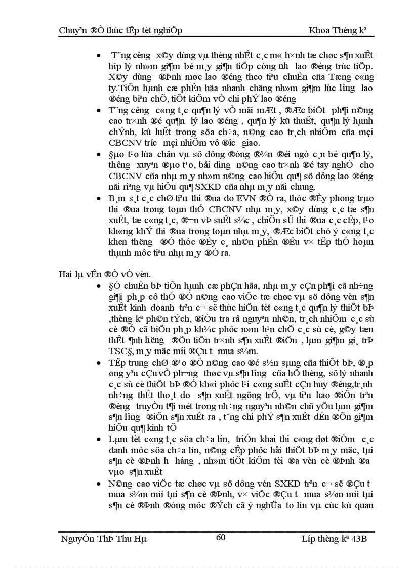 image for page Sử dụng phương pháp thống kê để phân tích hiệu quả hoạt động sản xuất kinh doanh của nhà máy nhiệt điện Phả Lại 1