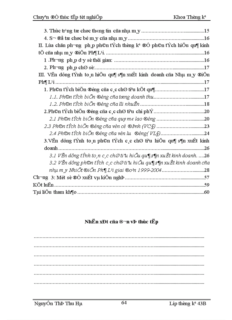 image for page Sử dụng phương pháp thống kê để phân tích hiệu quả hoạt động sản xuất kinh doanh của nhà máy nhiệt điện Phả Lại 1