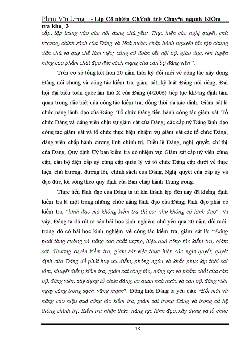 image for page Thực trạng công tác kiểm tra giám sát của Đảng bộ tỉnh Ninh Bình thời gian qua