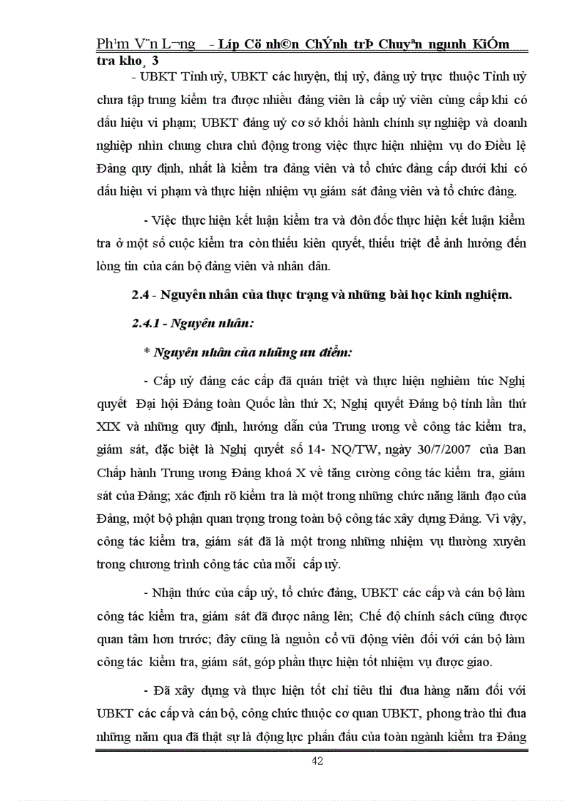 image for page Thực trạng công tác kiểm tra giám sát của Đảng bộ tỉnh Ninh Bình thời gian qua
