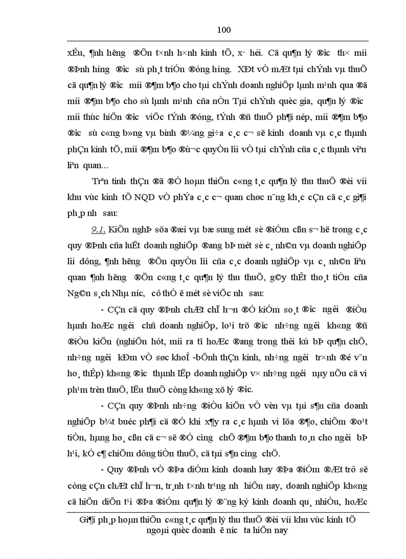 image for page Giải pháp hoàn thiện công tác quản lý thu thuế đối với khu vực kinh tế ngoài quốc doanh ở nước ta hiện nay 1