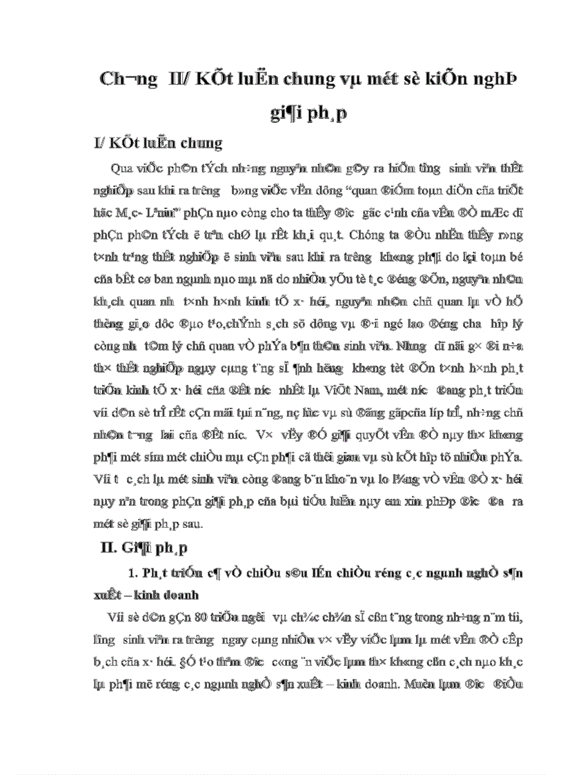 image for page Vận dụng quan điểm toàn diện của triết học Mác Lê Nin để giải thích nguyên nhân của vấn đề thất nghiệp của sinh viên sau khi ra trường 1