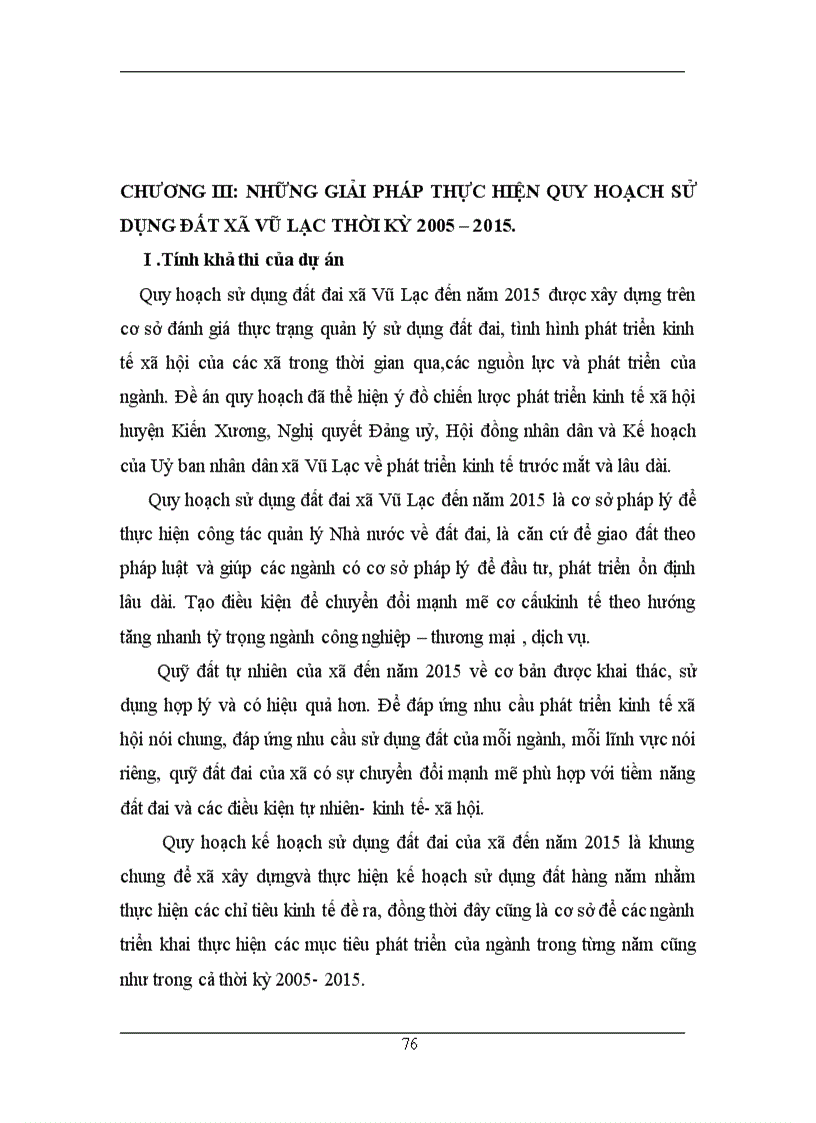 image for page Xây dựng phương án quy hoạch sử dụng đất xã Vũ Lạc Kiến Xương Thái Bình giai đoạn 2005 2015