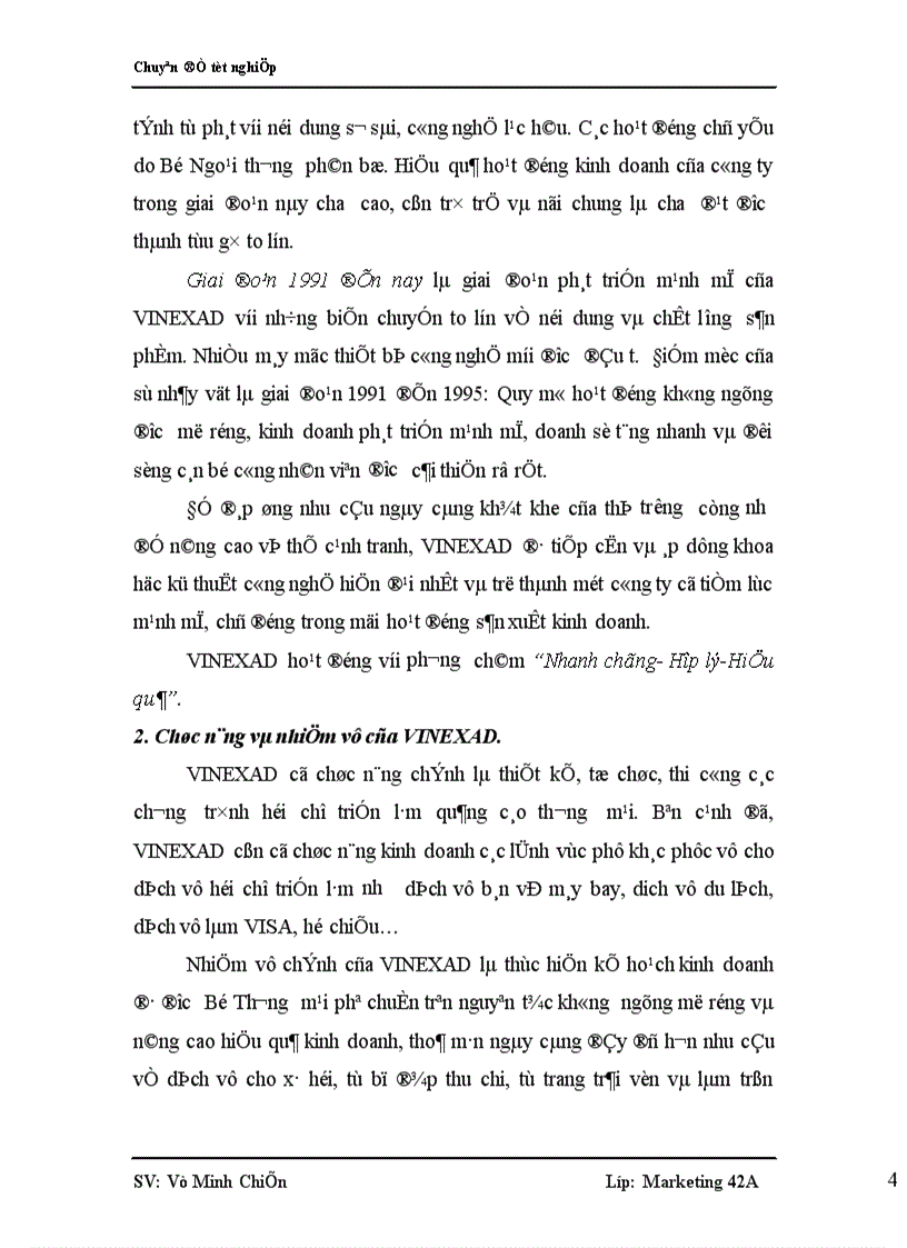 image for page Nghiên cứu nhu cầu tham dự hội chợ thương mại của các doanh nghiệp Việt Nam nhằm nâng cao chất lượng dịch vụ hội chợ thương mại do VINEXAD tổ chức 1