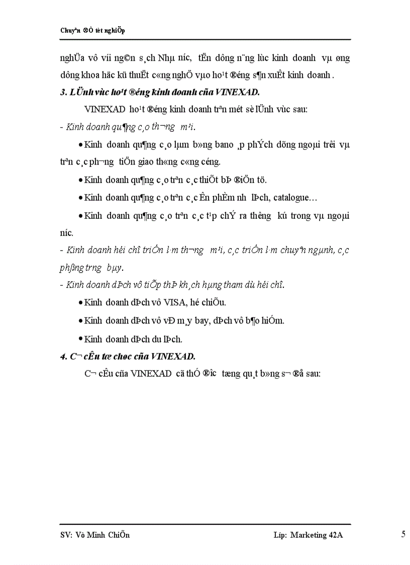 image for page Nghiên cứu nhu cầu tham dự hội chợ thương mại của các doanh nghiệp Việt Nam nhằm nâng cao chất lượng dịch vụ hội chợ thương mại do VINEXAD tổ chức 1