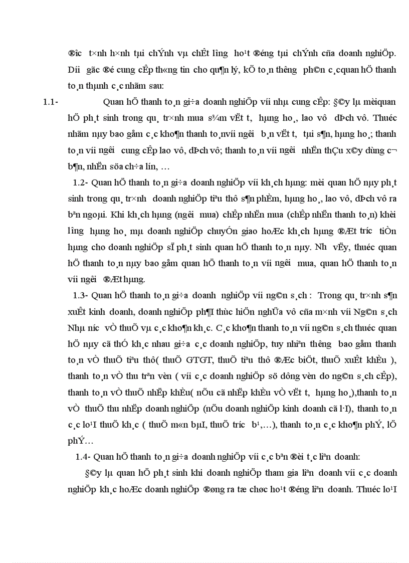 image for page Thực tế hạch toán các nghiệp vụ thanh toán tại Văn phòng Hà Nội thuộc khối Văn phòng Tổng công ty Cà phê Việt Nam 1