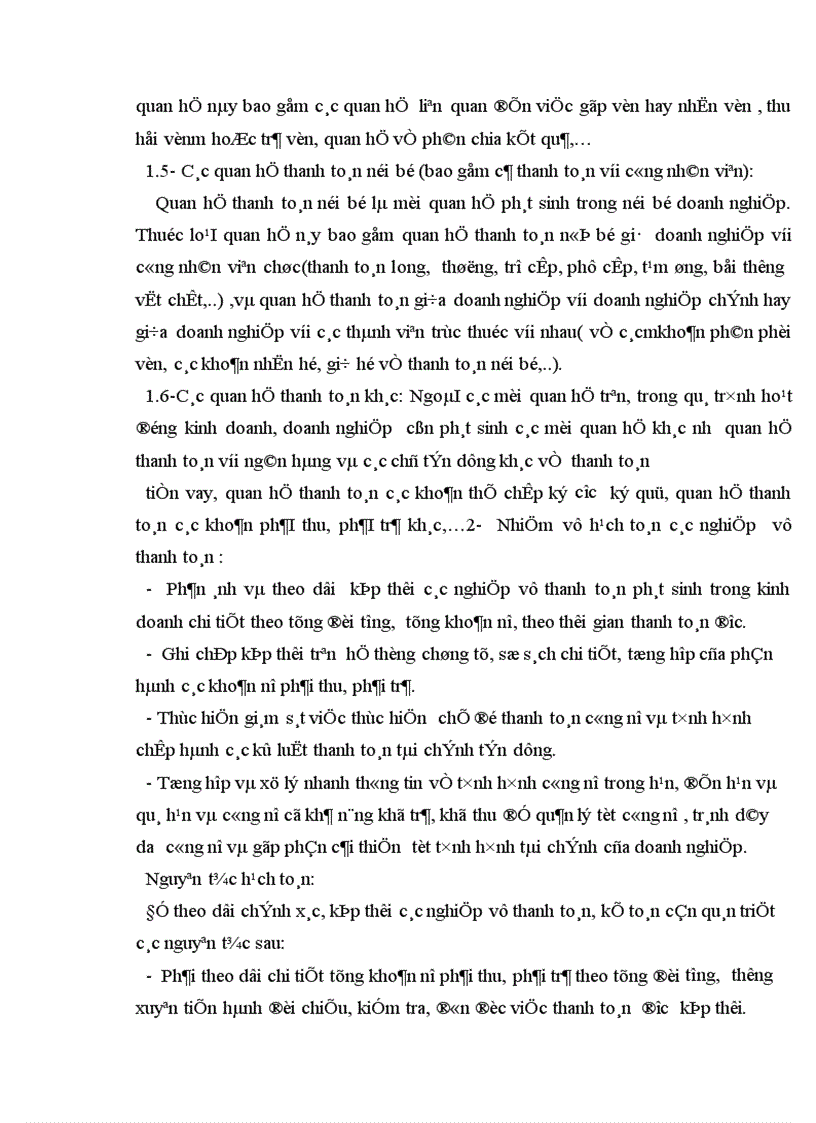 image for page Thực tế hạch toán các nghiệp vụ thanh toán tại Văn phòng Hà Nội thuộc khối Văn phòng Tổng công ty Cà phê Việt Nam 1