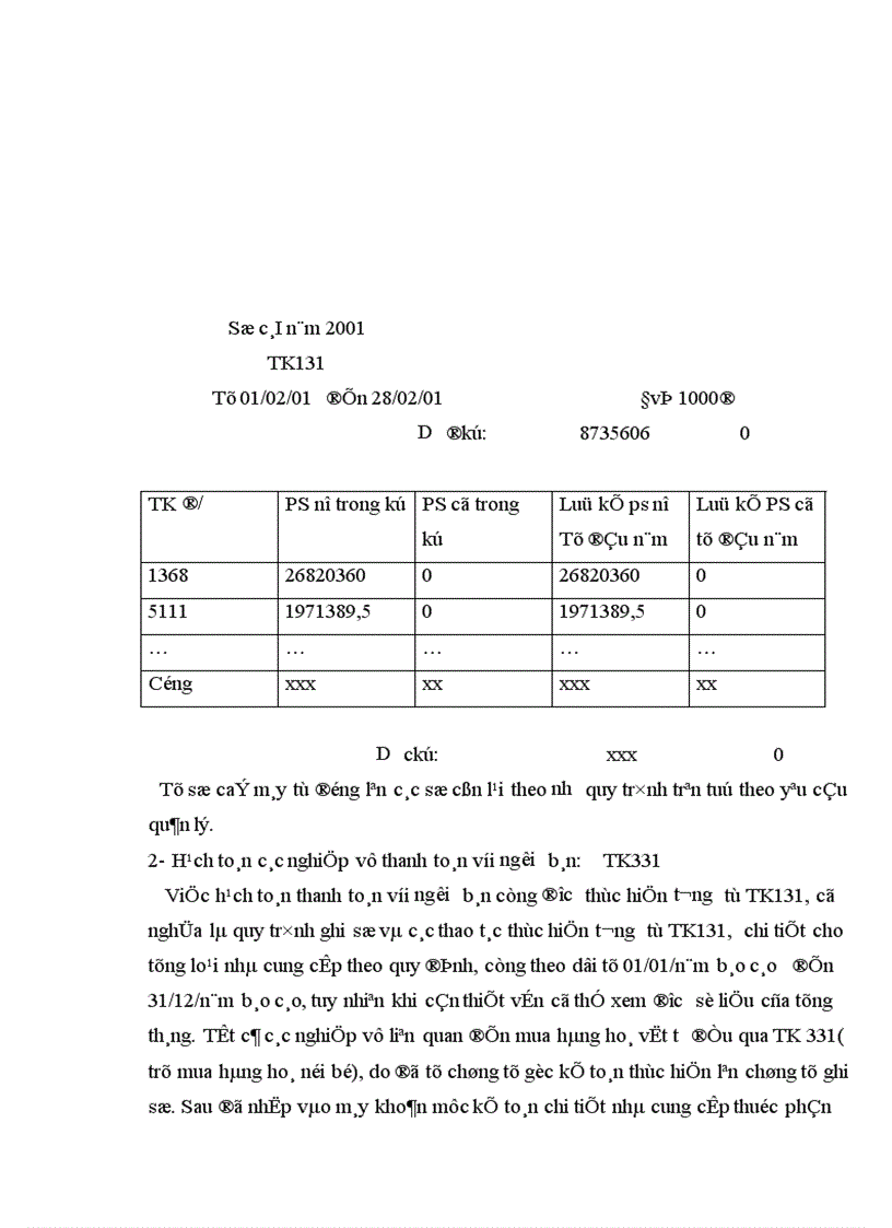 image for page Thực tế hạch toán các nghiệp vụ thanh toán tại Văn phòng Hà Nội thuộc khối Văn phòng Tổng công ty Cà phê Việt Nam 1