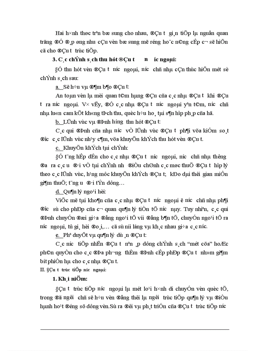 image for page Vai trò của đầu tư trực tiếp nước ngoài trong việc thúc đẩy tăng trưởng phát triển kinh tế ở Việt Nam