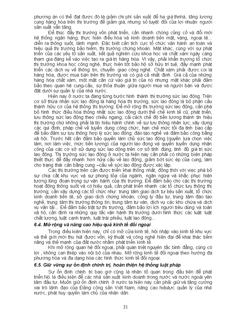 image for page Sự hình thành và phát triển nền Kinh tế thị trường định hướng XHCN ở Việt Nam 1