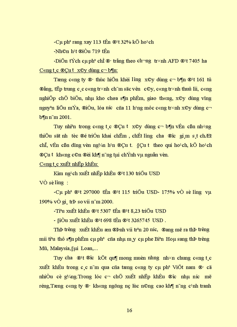 image for page Báo cáo thực tập tổng hợp của Công Ty Cà Phê