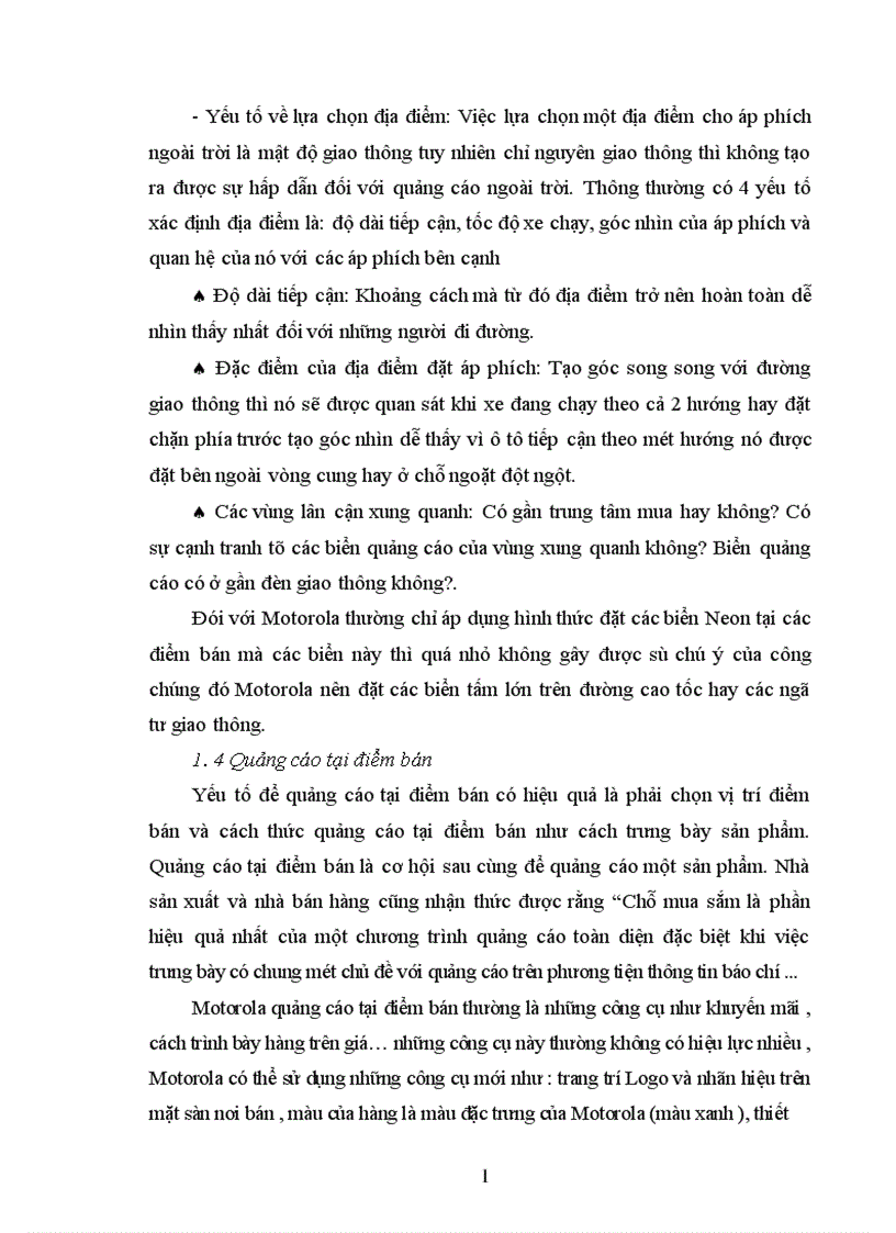 image for page Phân tích một số hoạt động quảng cáo của Công ty Motorola Việt Nam 1