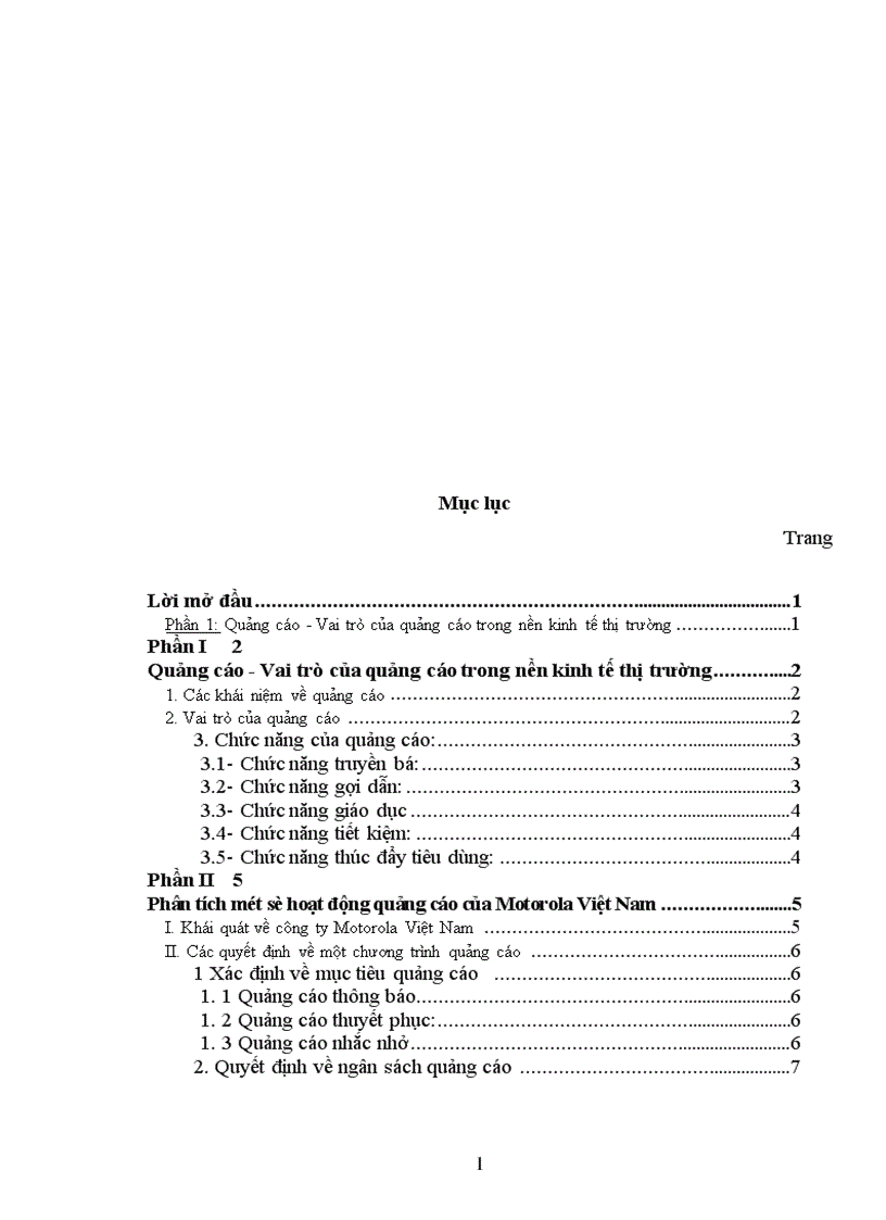 image for page Phân tích một số hoạt động quảng cáo của Công ty Motorola Việt Nam 1