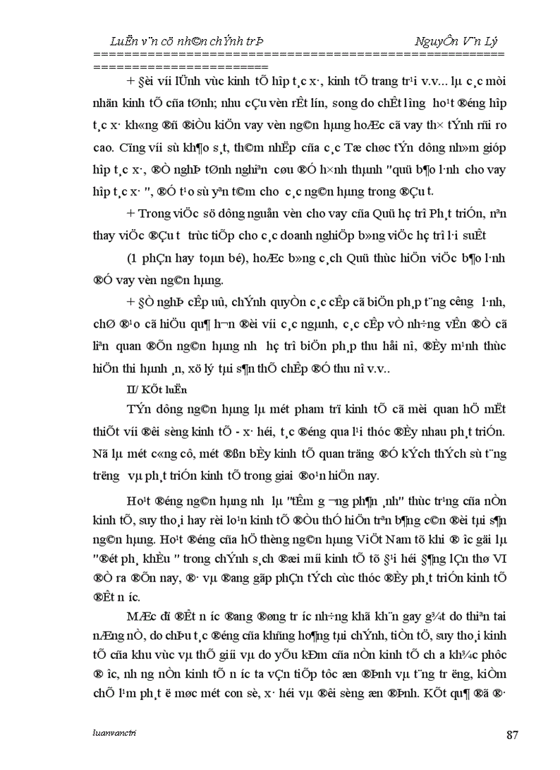 image for page Chất lượng tín dụng của các ngân hàng thương mại trên địa bàn tỉnh Hà Giang Thực trạng và giải pháp