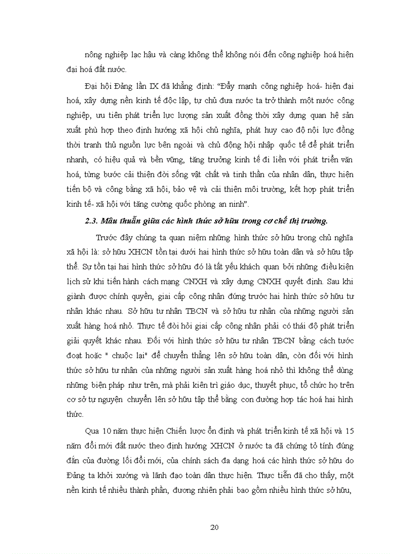 image for page Phép biện chứng về mâu thuẫn và vận dụng nó trong phân tích mâu thuẫn biện chứng trong quá trình chuyến sang kinh tế thị trường ở Việt Nam