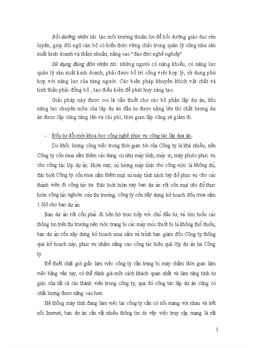 image for page Hoàn thiện công tác lập dự án đầu tư tại Công ty Cổ phần Hậu cần Dầu khí Petechim 1