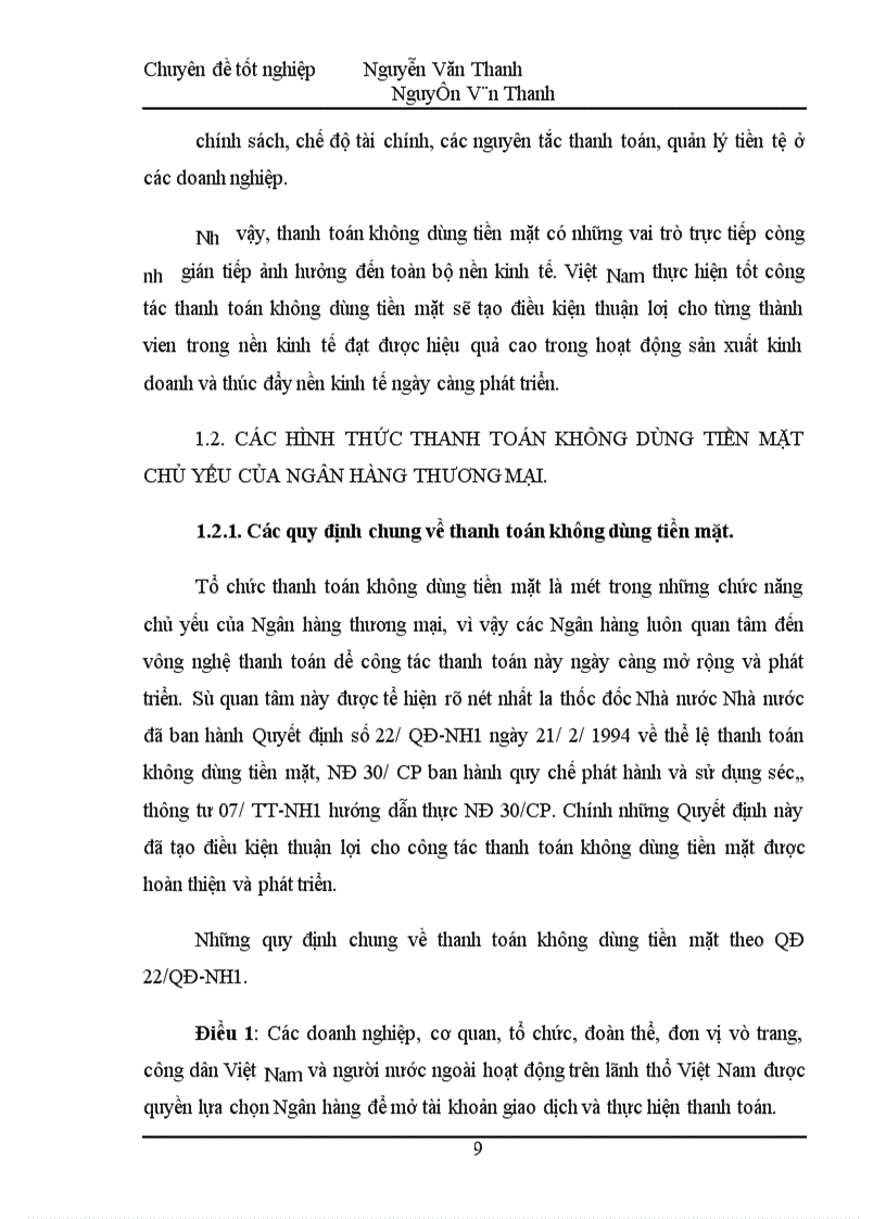 image for page Thanh toán không dùng tiền mặt tại Ngân hàng Công thương tỉnh Nam Định Thức trạng và giải pháp 1