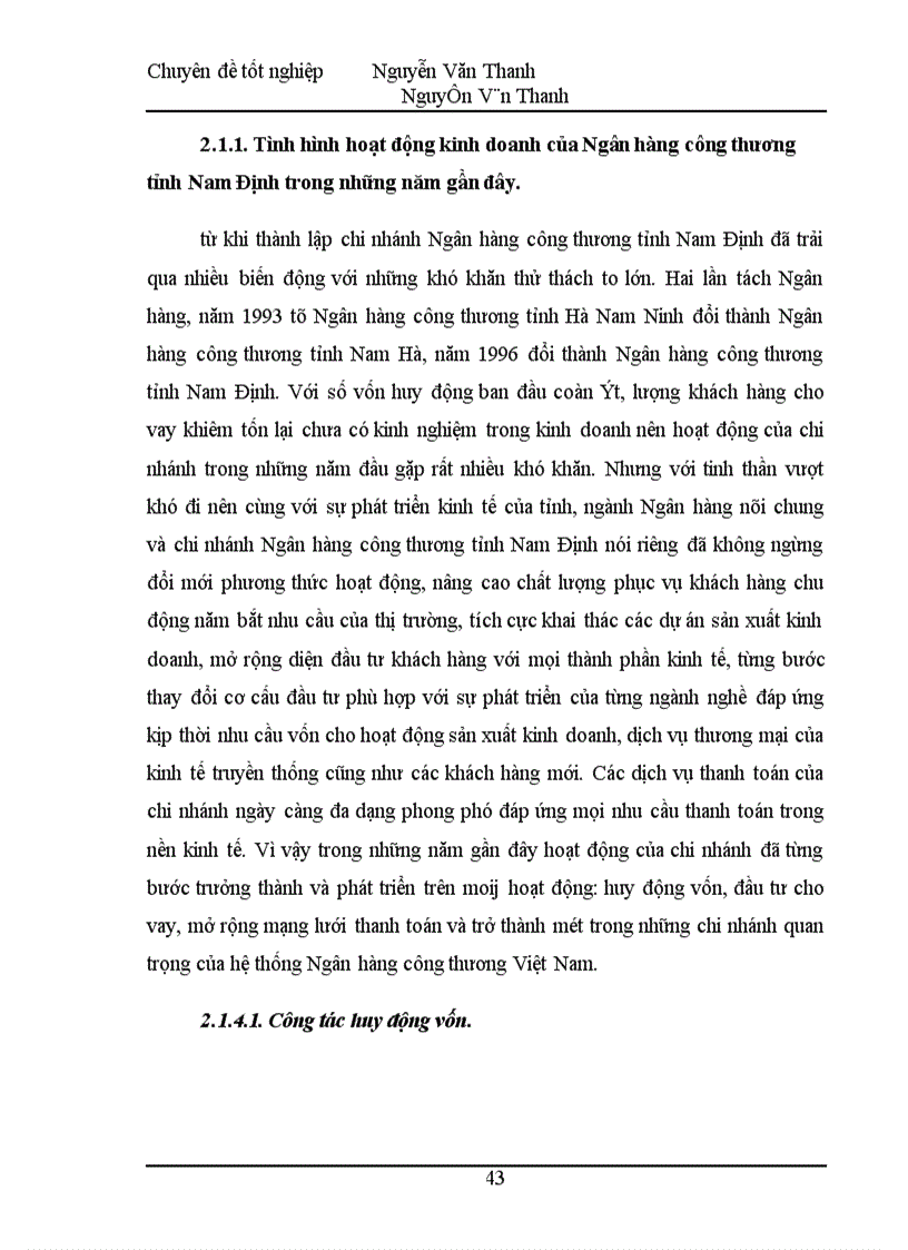 image for page Thanh toán không dùng tiền mặt tại Ngân hàng Công thương tỉnh Nam Định Thức trạng và giải pháp 1