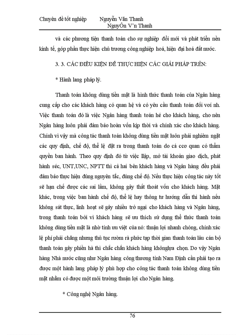 image for page Thanh toán không dùng tiền mặt tại Ngân hàng Công thương tỉnh Nam Định Thức trạng và giải pháp 1