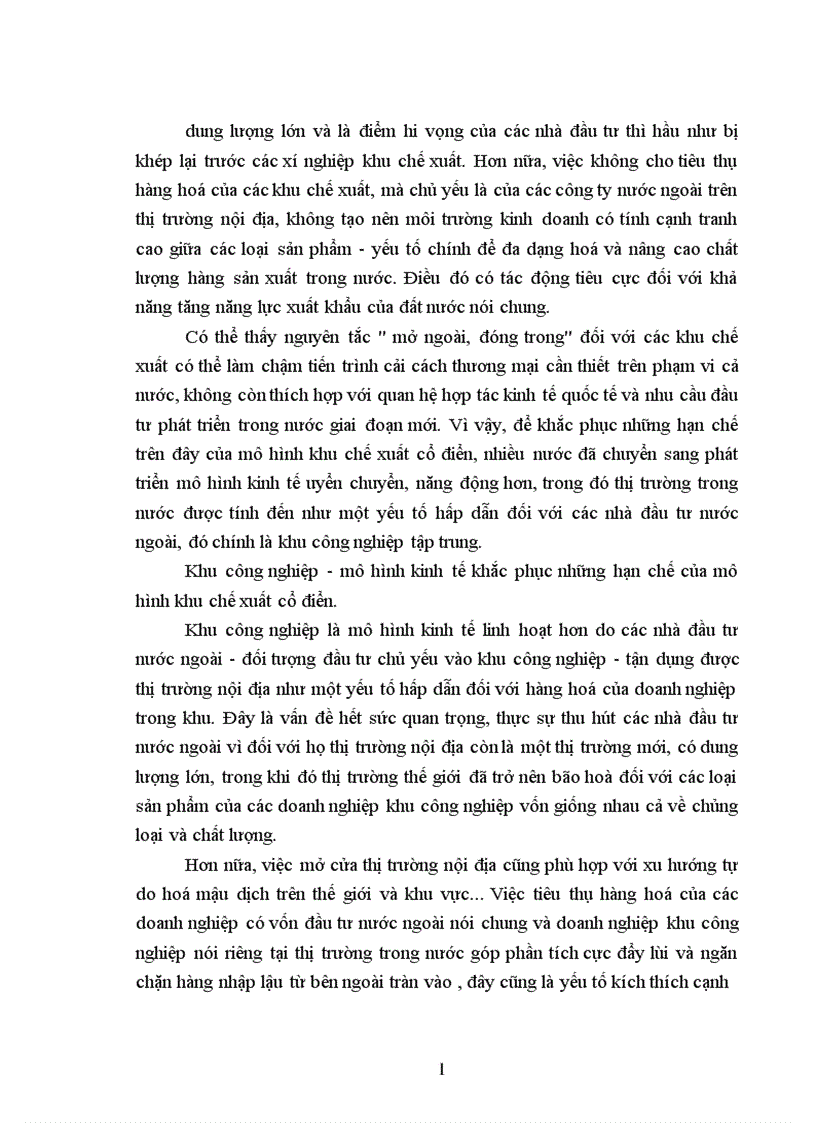 image for page Đầu tư trực tiếp nước ngoài vào khu công nghiệp khu chế xuất Thực trạng và giải pháp 1